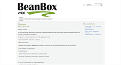 Desktop Screenshot of beanboxweb.com